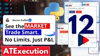 #12 Manual Trading vs Algo Trading | Get complete **** Book and Order book in Python's Trading