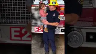 Denni visit to Fire Station