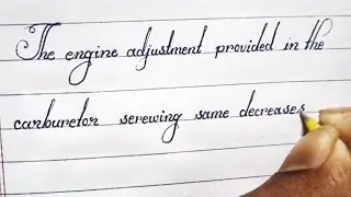 How To Improve English Writing || English Handwriting Kaise Sudhare ||