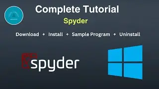 Spyder | Install Spyder | Uninstall Spyder | Spyder sample program | Download Spyder|Spyder Tutorial