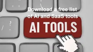 AI Tools, SaaS Tools - Download a free list, use the free trials