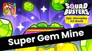Squad Busters | Super Gem Mine Map Super Game Playthrough