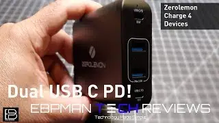 Macbook Pro Charger & More | Dual USB C-PD from ZeroLemon | iPad Pro 2018