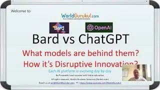 Models behind Bard LAMDA and ChatGPT LLM