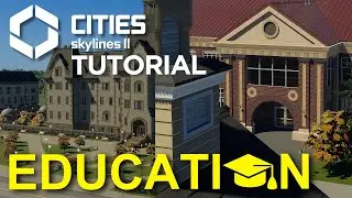 Top-Class Education in Cities Skylines 2 | Tutorial