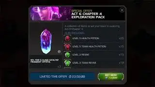 Act 6 completion  opening