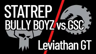 STATREP Bully Boyz Orkz vs Genestealer Cults Warhammer 40k Battle Report 10th Edition Leviathan GT