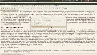 Présentation du logiciel Lyx