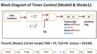 8051 microcontroller - Timer Programming