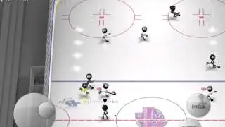 [Stickman Ice Hockey] Красивый гол