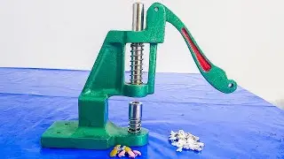CIN 220 DELTA Fabric Button Making Machine Review |  Made In India