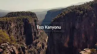 Tazı Kanyonu / Antalya Drone Çekimleri