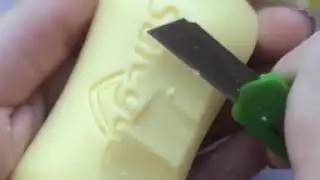 Резка мягкого мыла🎶