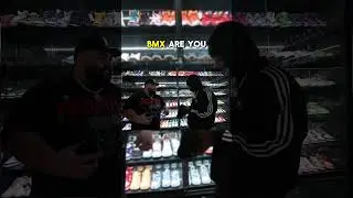 WE SHOW @4batz THE UNRELEASED BLACK CAT JORDAN 4 RM AND GET HIS OPINION!!! FULL EPISODE ON YOUTUBE!