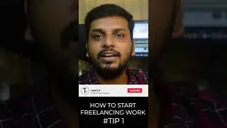 🤔Start Freelance Video Editing Tip 1💡 | #shorts #tamtut #freelancing