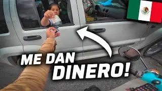 SEGUIDORES ME DAN DINERO Y CASI PROVOCAMOS UN ACCIDENTE👀😱 | LLEGO A PUEBLA🇲🇽