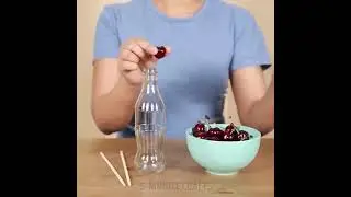 Как легко убрать косточки из вишни