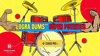 MEZCLA TUS DRUMS COMO LOS PROFESIONALES 💯🔥 EN CUBASE 13