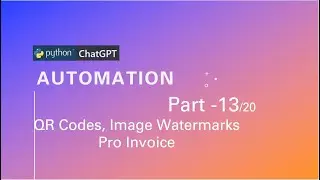 Generate QR Codes, Image Watermarks, Company logo to Enhance Voucher Invoice documents Authenticity