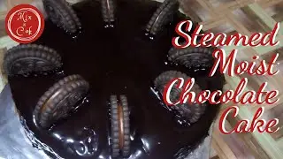 Steamed Moist Chocolate Cake | Mix N Cook