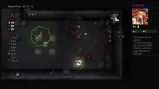 Playing some isaac