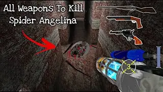 How to Kill spider Angelina in Granny Revamp (Unofficial game)
