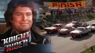 Michael and KITT Enter The Alternative 2000 Race | Knight Rider