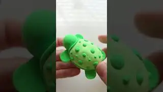 How to make a turtle with air clay