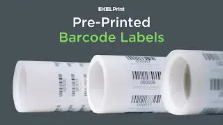 Pre-Printed Barcode Labels