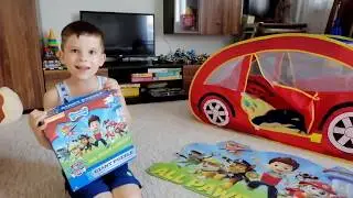 Kostya-ИгРуШкИн собирает огромный пазл/Toy Big Pazl
