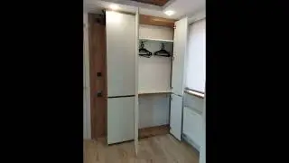 Шкаф EGGER распашной в прихожую в современном стиле