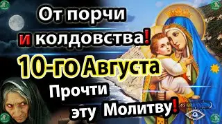 Сильная Молитва Пресвятой Богородицы на 10-е Августа от Порчи и Колдовства! ✝☦ Знахарь-Кирилл 🧙
