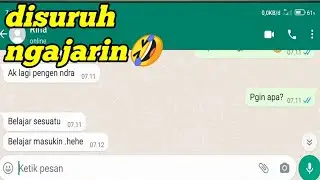 BOCAH DILARANG NONTON!! prank chat lucu part#15 