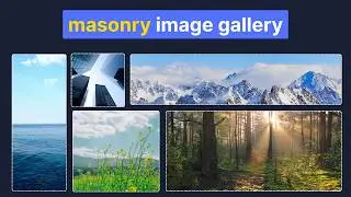 😲 How to make better image galleries using only HTML & CSS
