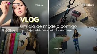 UM DIA DE MODELO COMIGO - bastidores e produção