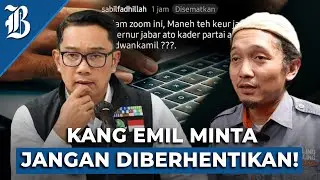 Buntut Kritik Ridwan Kamil, Guru SMK Kehilangan Pekerjaannya!