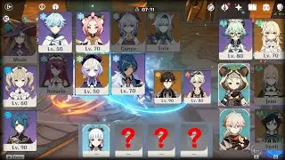 Ayaka Permafreeze Team Options & Configuration | Genshin Impact 1.6