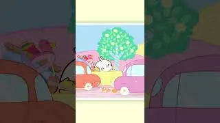 Molang and Piu Piu's Hilarious Traffic Jam Adventure! 
