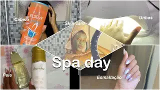 SPA DAY *fim de ano* unhas, cabelo, skin care, finalização 🤎