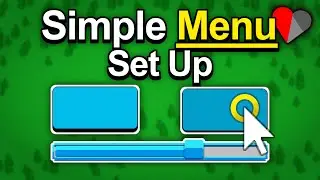 The Easiest Way To Create Menus - With GDevelop