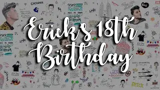 🎈 Doodles for Erick | Erick Brian Colón's 18th Birthday Project 🎨