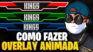 COMO FAZER OVERLAY ANIMADA / Do JEITO mais FÁCIL / TUTURIAL PELO CELULAR