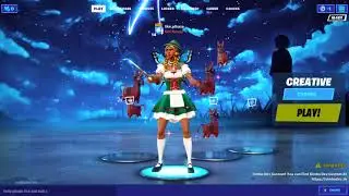 Heidi dancing in lobby for Tiktoks!! ( CUSTOM BACKGROUND AND EVERY GOOD EMOTE!! )