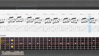 Ivanov Kramskoy-CTP026 Etude Fingerstyle Exercise Tab