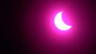 Затмение солнца в Перми 20.03.2015