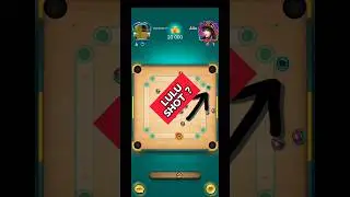 HACKER shot 🔥 Break to finish 🔥 #carrompool #carrom #shorts