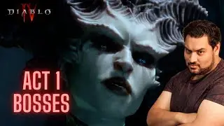 Diablo 4 - Act 1 Bosses! Sorcerer POV
