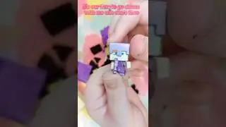 Minecraft мини-фигурка / Minecraft Mini Figure / Minecraft Minifigures #minecraft #тренды  [RU]