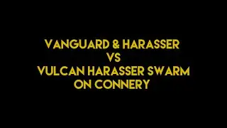 Planetside 2: Tank & Harasser vs Vulcan-H Swarm (Driver & Gunner POV)