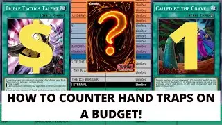 Alternative Budget Options To Counter Hand Traps! | Yugioh | September 2020 |